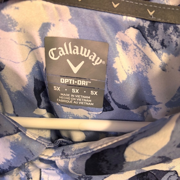 2 great condition mens 5XL Callaway Golf shirts - Picture 4 of 7